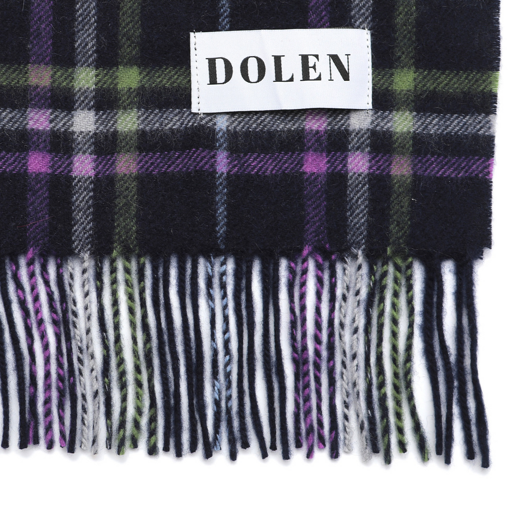 TARTAN CASHMERE SCARF