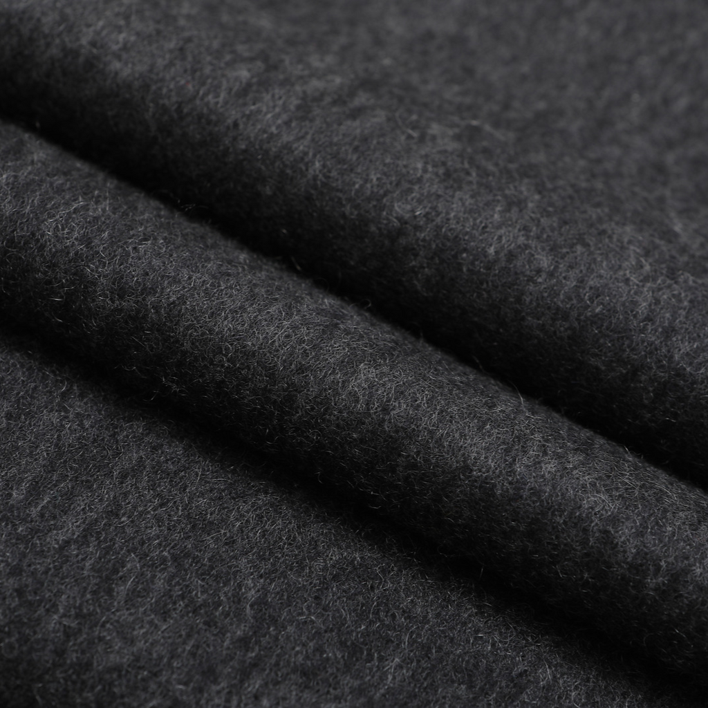 CLASSIC CASHMERE SCARF-CHARCOAL MIX