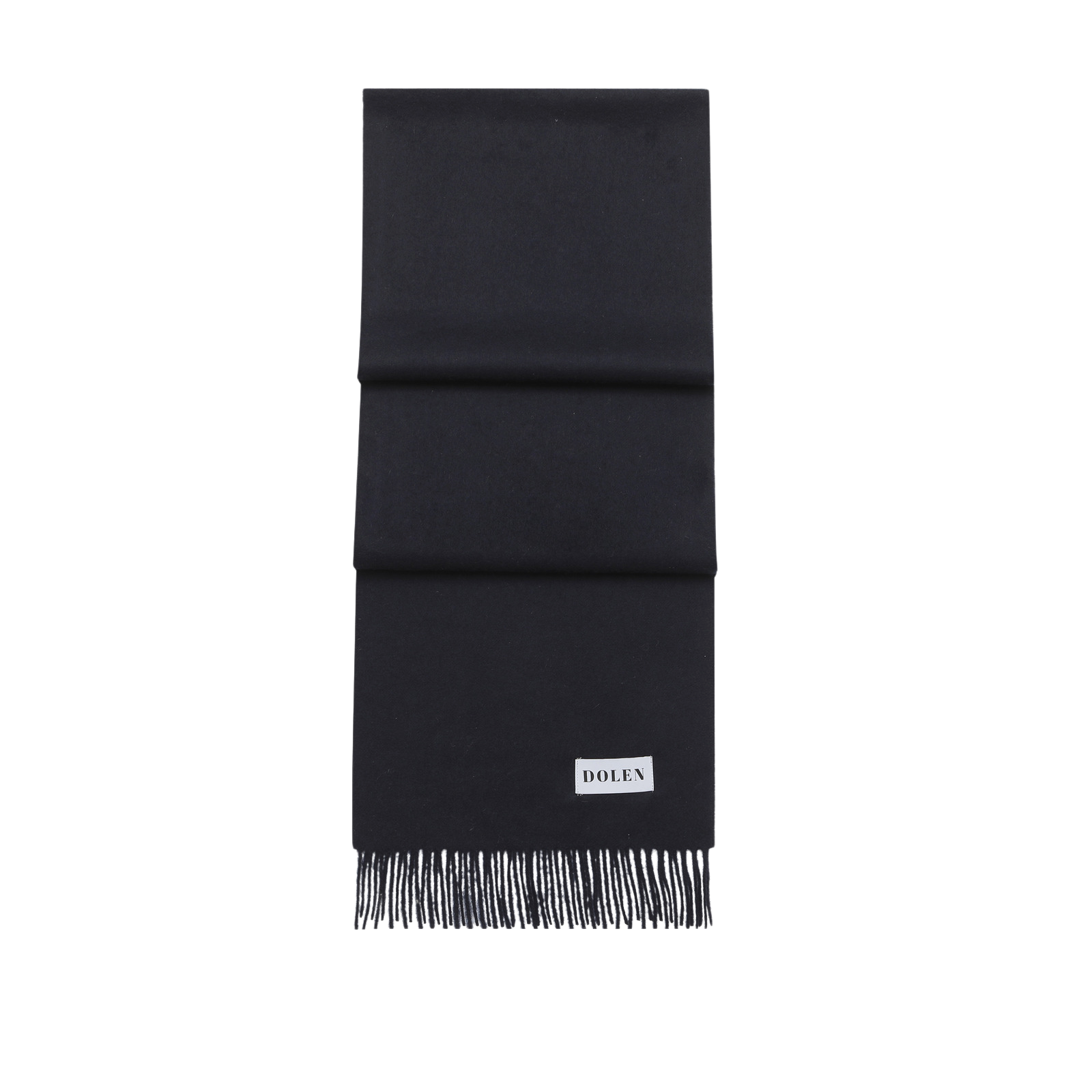 CLASSIC CASHMERE SCARF-NAVY